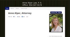 Desktop Screenshot of annealperfamilylaw.com